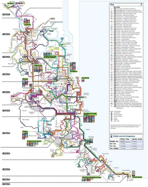 gold coast translink|translink gold coast network map.